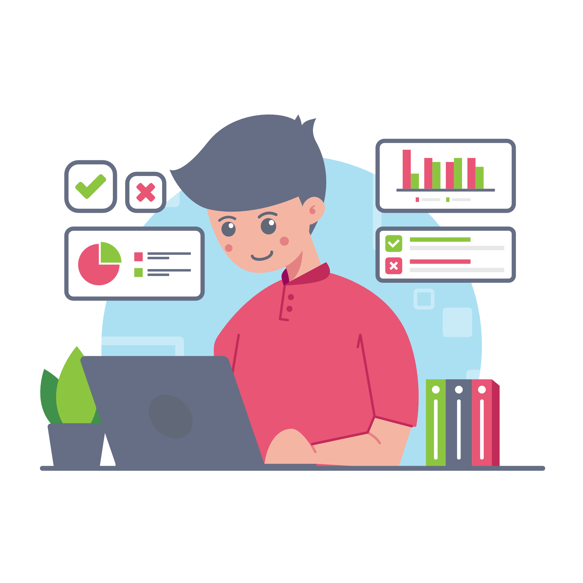 Sustainable Admin panel